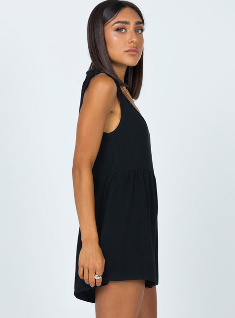Tay Romper Black