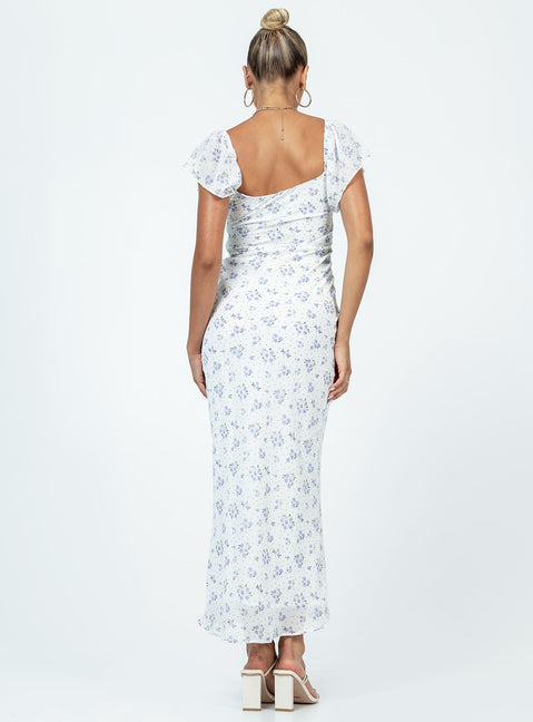 product Princess Polly Square Neck  Hera Maxi Dress White Floral