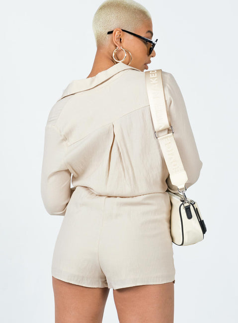 Matching set Princess Polly Exclusive 100% polyester Button front fastening Oversized shirt Single-button cuff High waisted shorts  Drawstring waistband Non-stretch Lined shorts