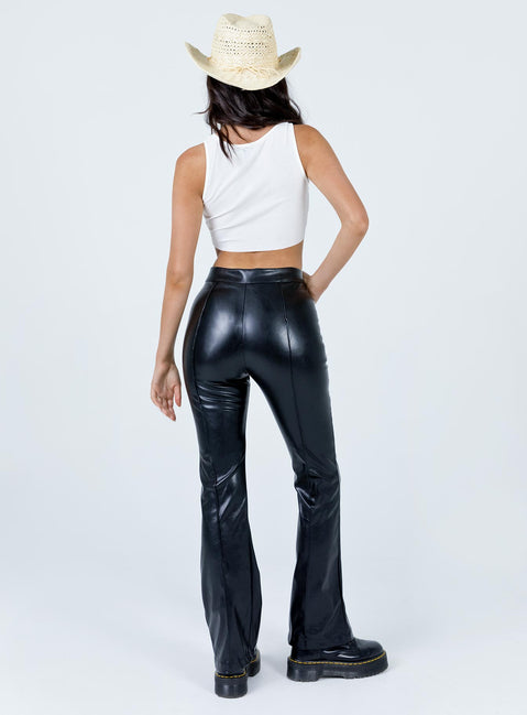 product Princess Polly High Waisted Pants  Braden Pant Black
