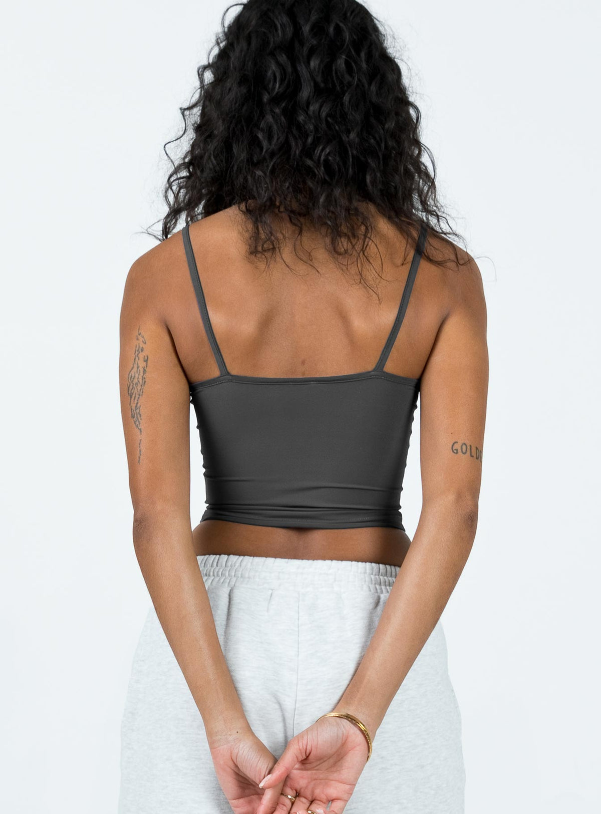 product Princess Polly Sleeveless Scoop Neck  Brando Cami Slate