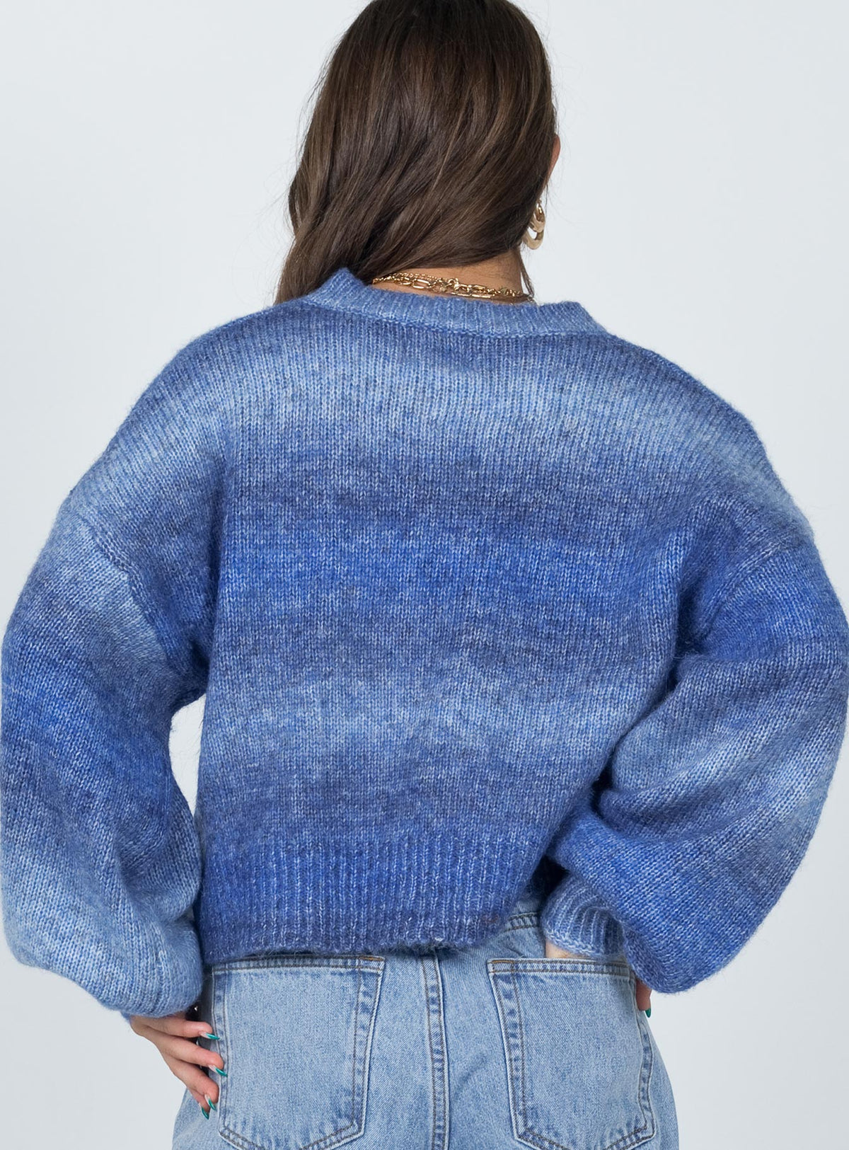 product Adina Sweater Blue Princess Polly  