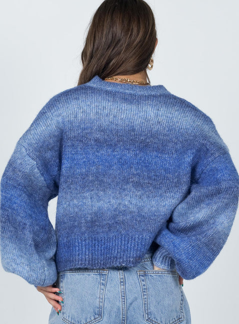 product Adina Sweater Blue Princess Polly  
