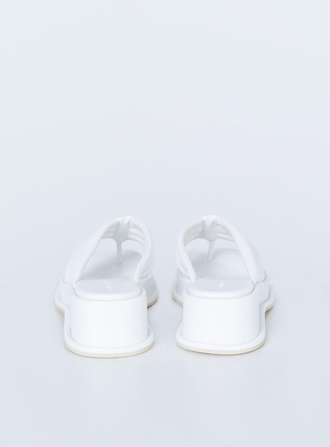 Pump It Up Platforms White