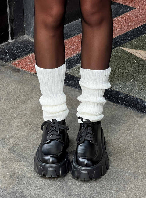 Frolick Legwarmers Off White